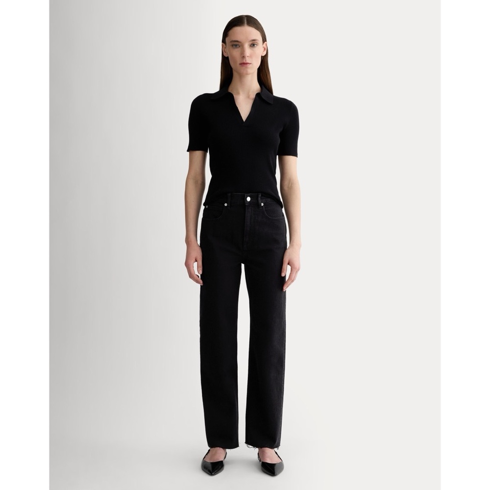 Everlane Way-High Jean - Black